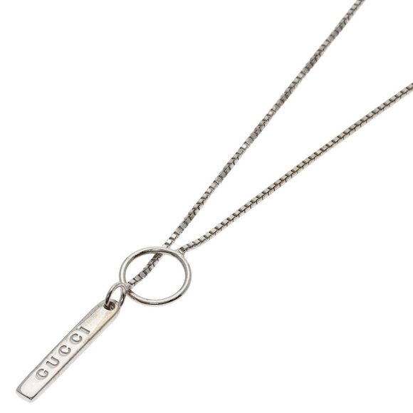 GUCCI 18k White Gold Necklace - Picture 6 of 6
